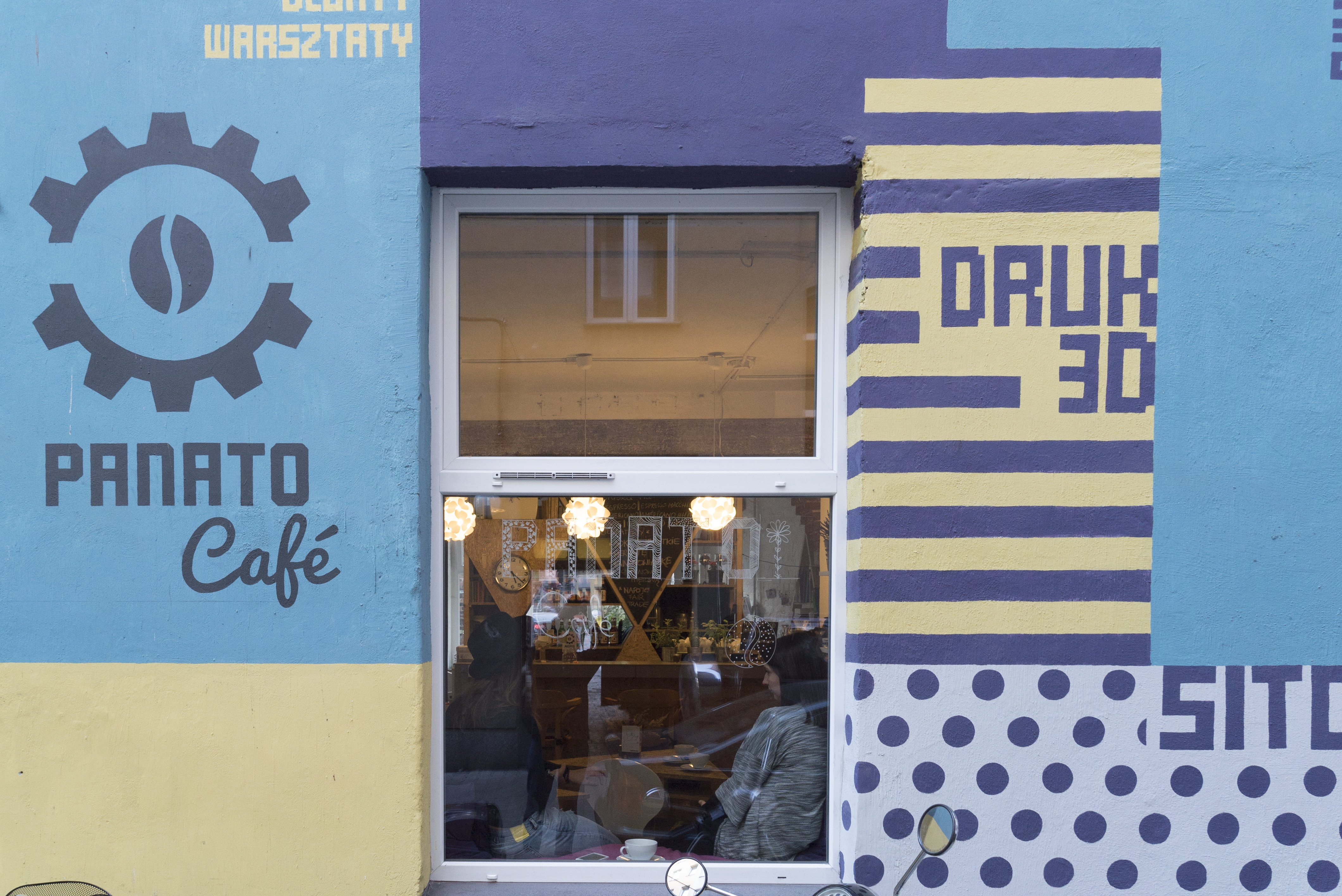 Start Up Panato Cafe und Design-Laden im angesagten Stadtteil Nadodrze in Breslau / Wroclaw, 21.9.2015, Foto: Robert B. Fishman