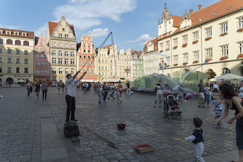 Ring (Marktplatz) in Breslau / Wroclaw 21.9.2015, Foto: Robert B. Fishman