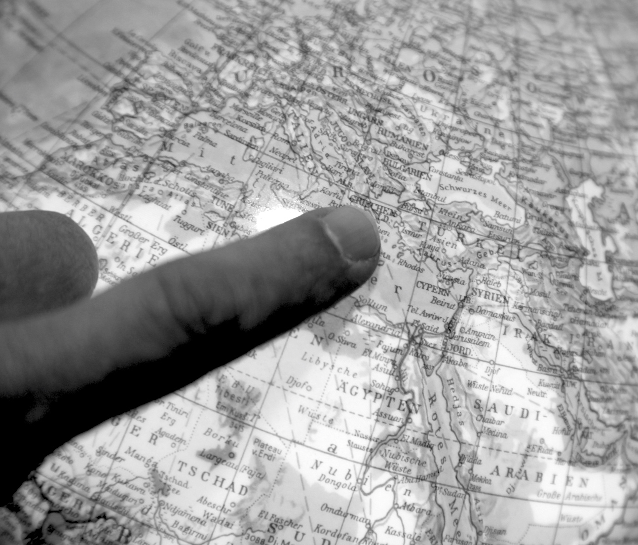 Reiseblog: Mit dem Finger auf der Landkarte, Symbolbild Reisen
