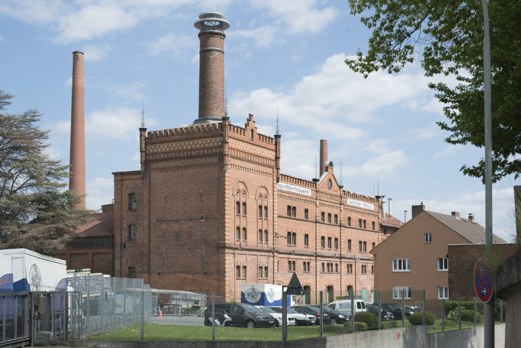 Gebäude der Brauerei Gebr. Maisel in Bayreuth, 19.5.2017, Foto: Robert B. Fishman